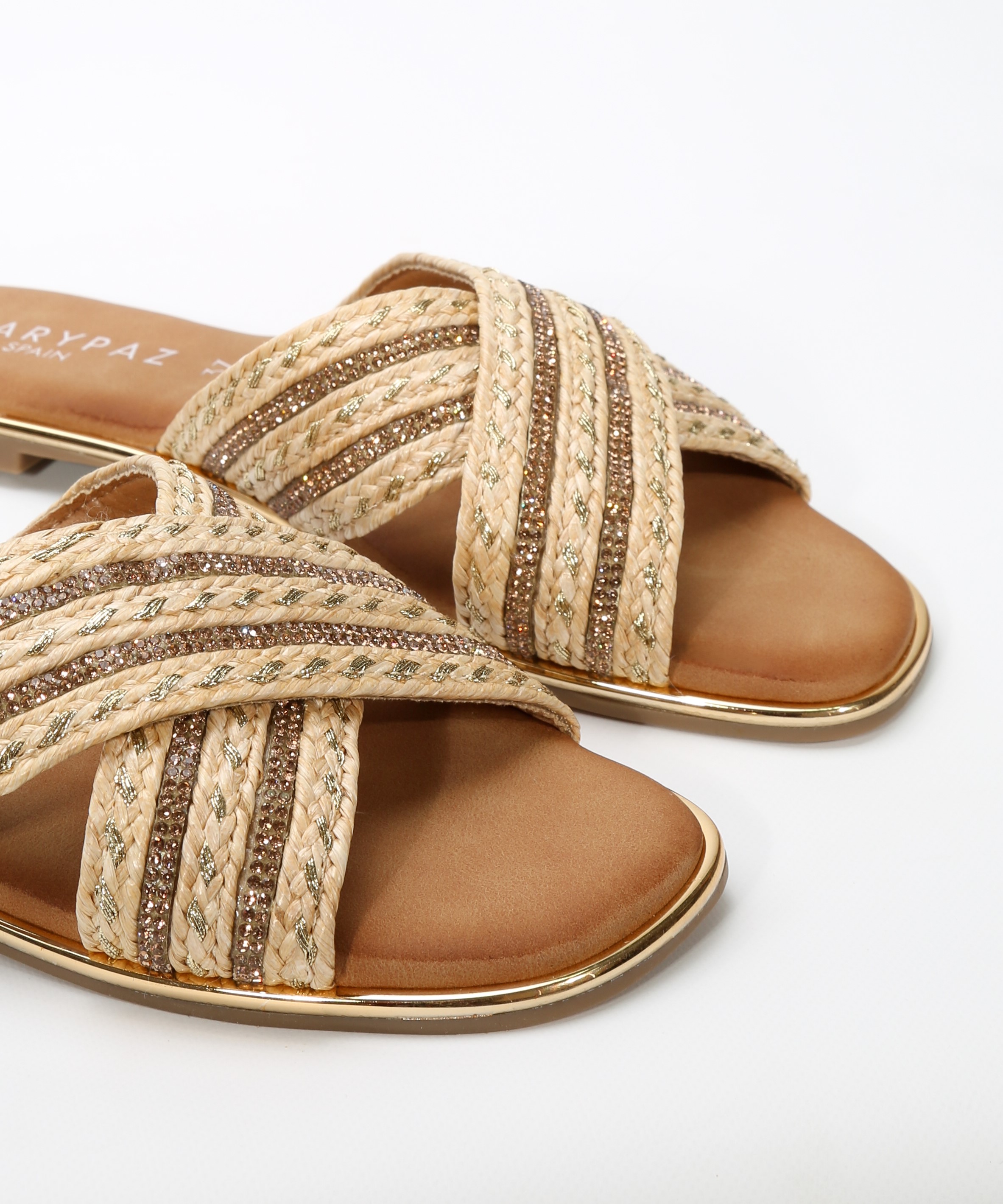 Sandalias planas cruceta  image number null